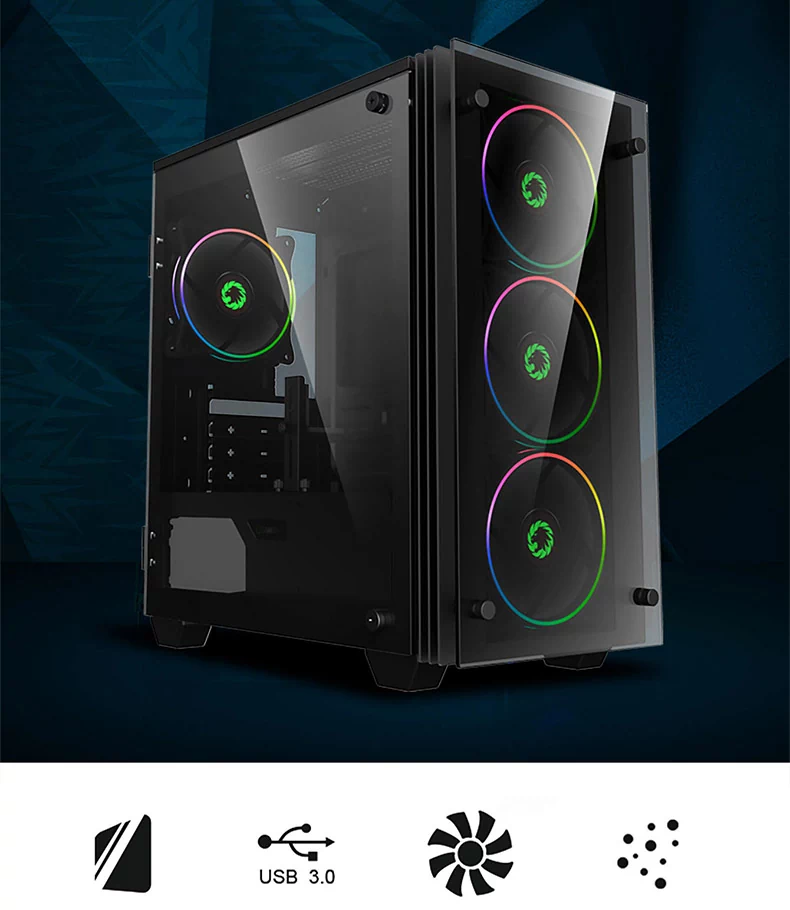 کیس کامپیوتر GAME MAX MINI STRATOS H609