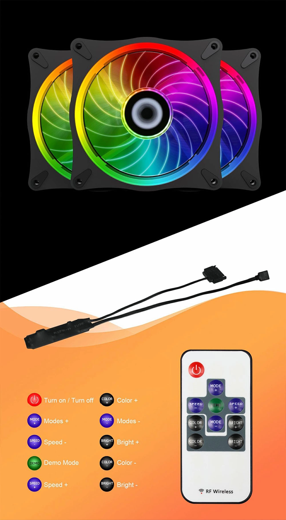 فن کیس گیم مکس Gamemax RL-300