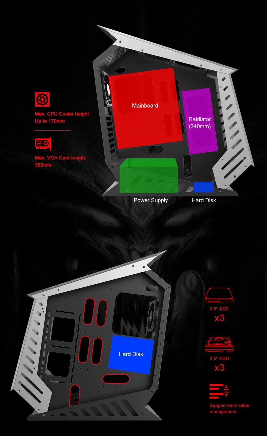 کیس کامپیوتر GAME MAX AUTOBOT