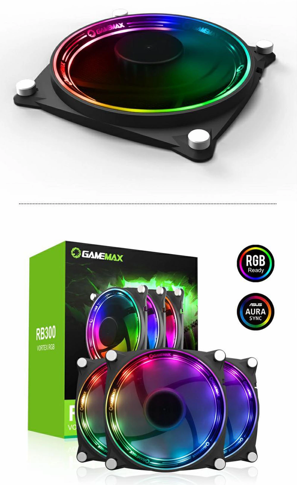 فن کیس گیم مکس Gamemax RB-300