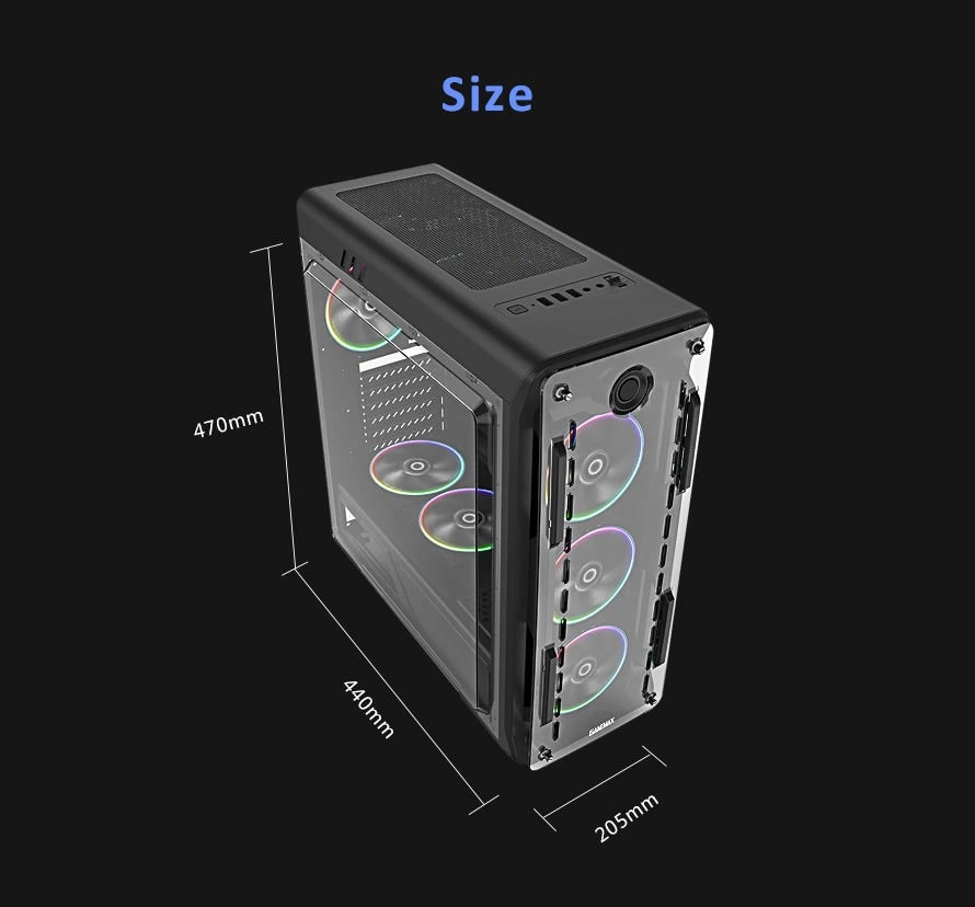 کیس کامپیوتر GAME MAX Optical G510