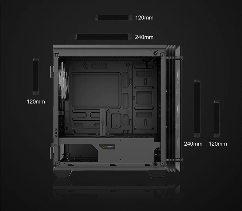 کیس کامپیوتر GAME MAX MINI STRATOS H609