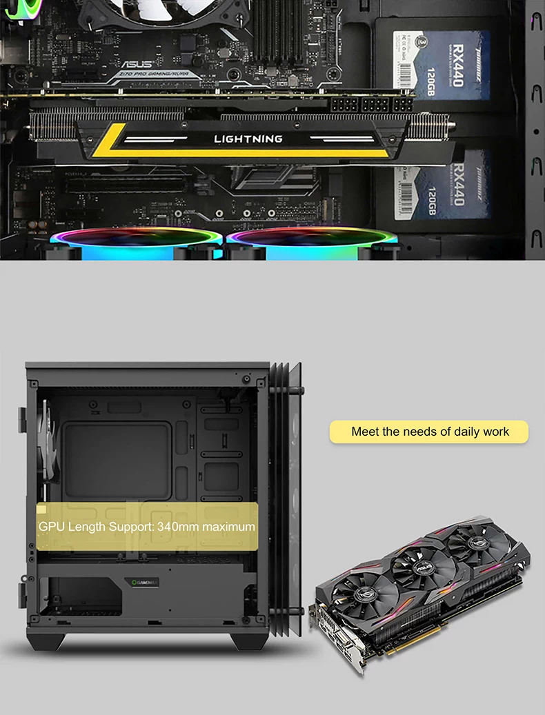 کیس کامپیوتر GAME MAX MINI STRATOS H609