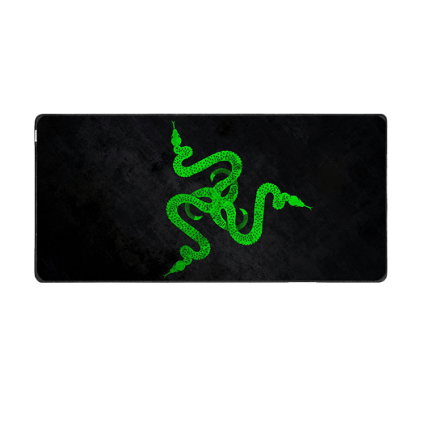 ماوس پد مخصوص بازی طرح Razer Green Snakes