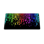 ماوس پد مخصوص بازی طرح Rainbow Drip