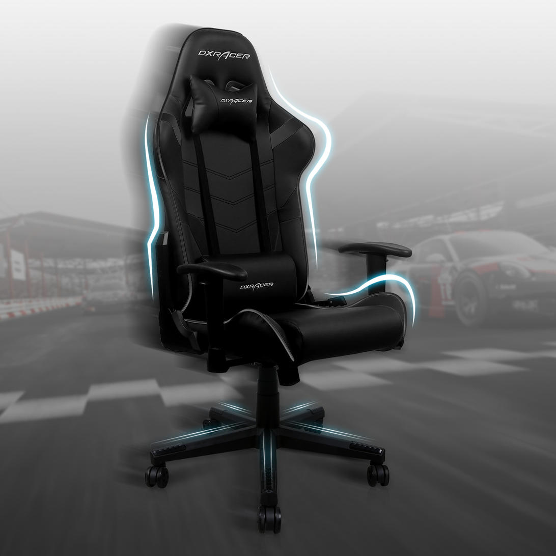 صندلی گیمینگ دی ایکس ریسر DXRacer GC-G001-N مشکی یکدست