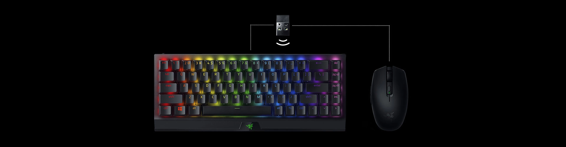 کيبورد گیمینگ ريزر Razer Blackwidow V3 Mini