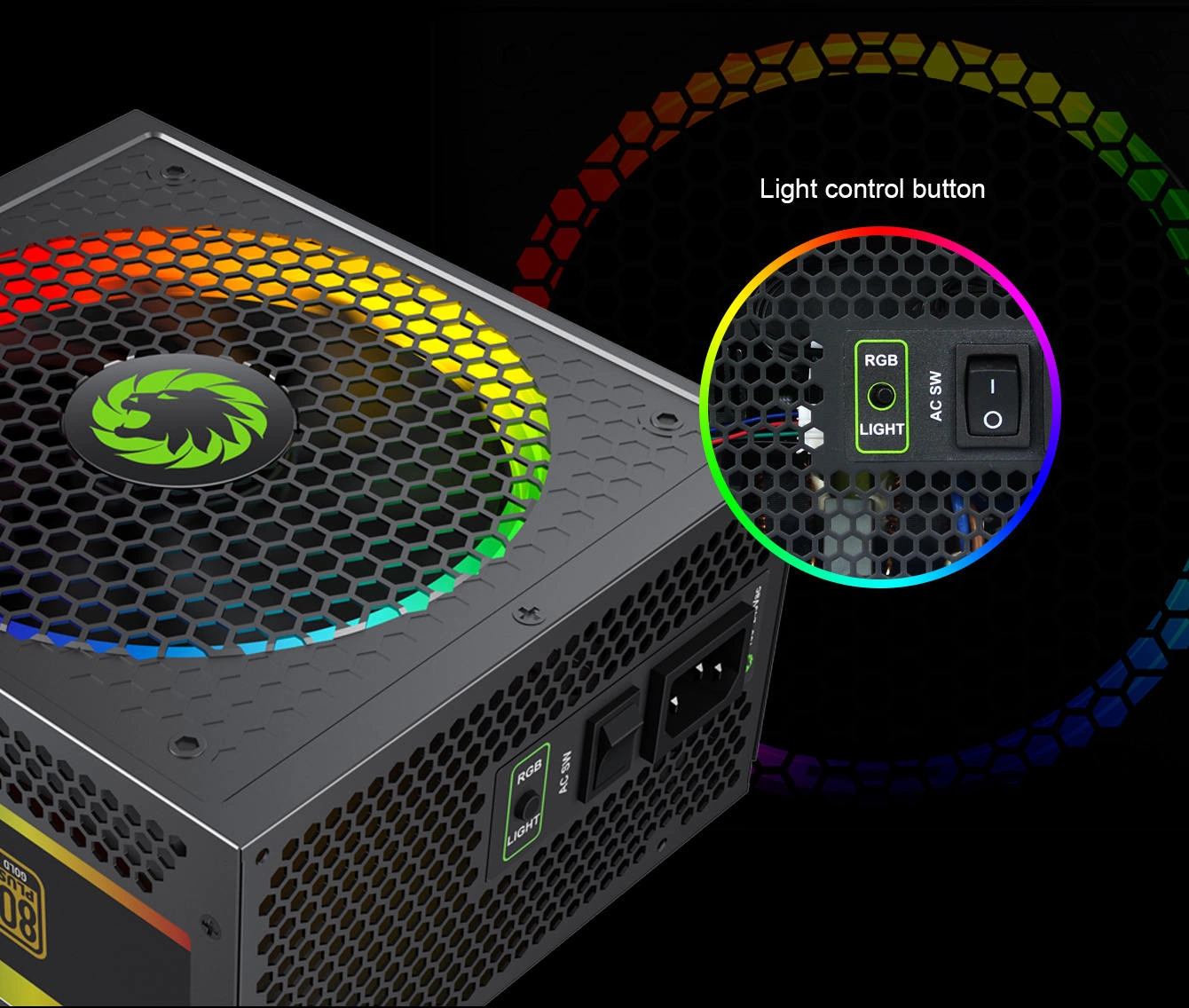 پاور - منبع تغذیه گیم مکس Gamemax RGB 750