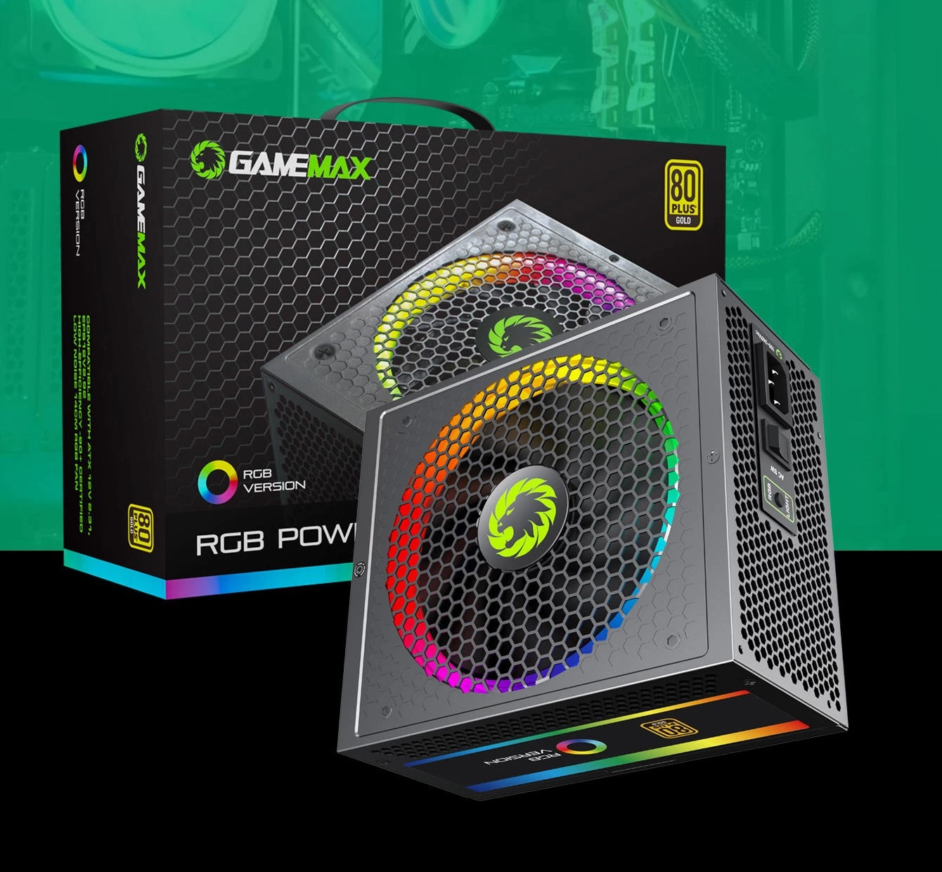 پاور - منبع تغذیه گیم مکس Gamemax RGB 750