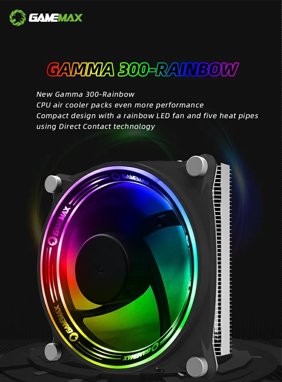 فن خنک کننده CPU گیم مکس GAME MAX Gamma 300