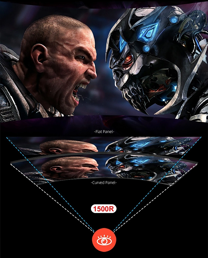 مانیتور گیم مکس GAME MAX GMX32C165Q