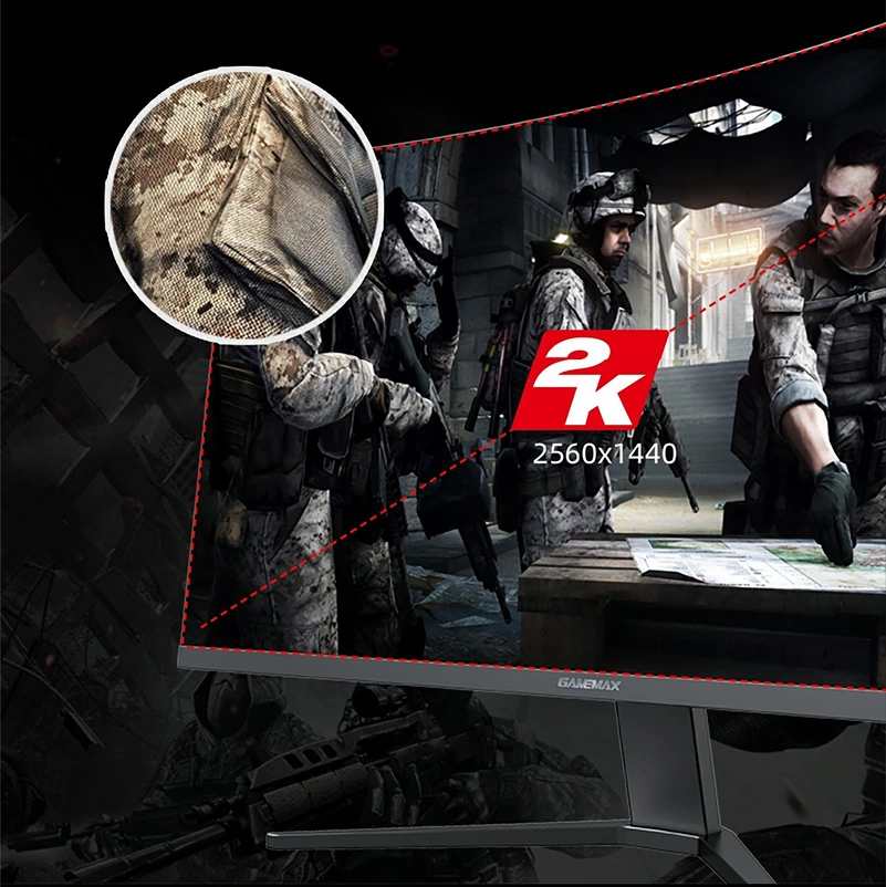 مانیتور گیم مکس GAME MAX GMX32C165Q