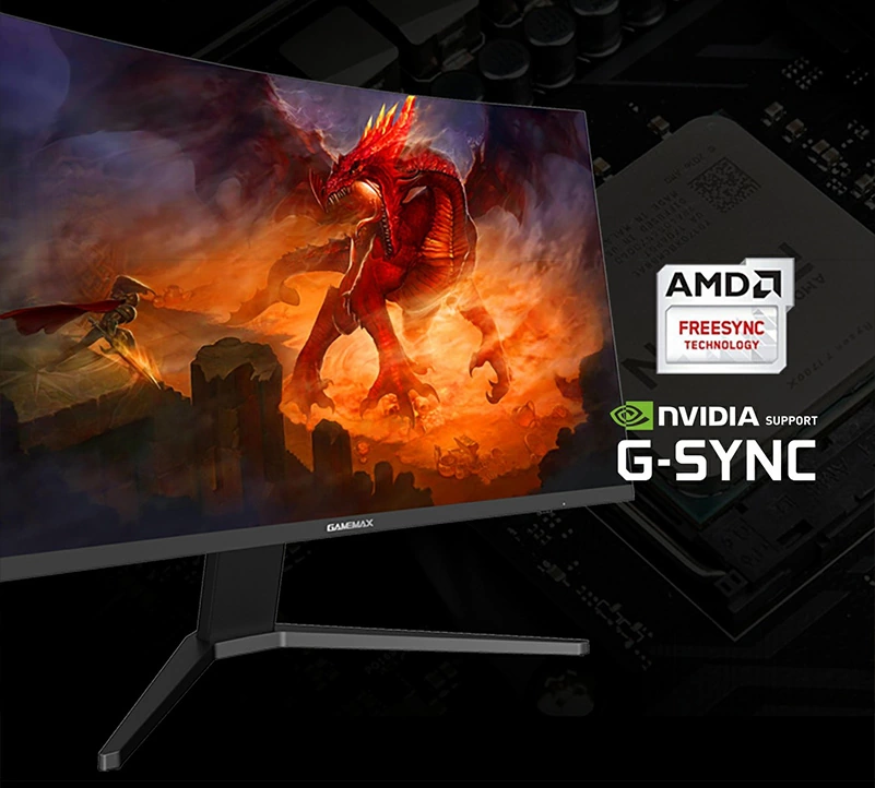 مانیتور گیم مکس GAME MAX GMX27C165Q