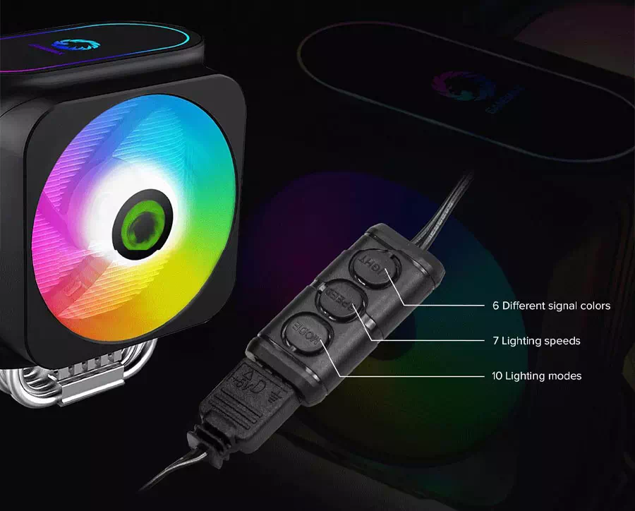 فن خنک کننده CPU گیم مکس GAME MAX Gamma 600