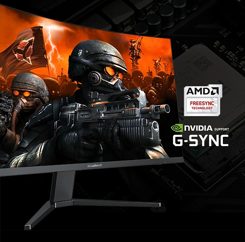 مانیتور گیم مکس GAME MAX GMX32C165Q