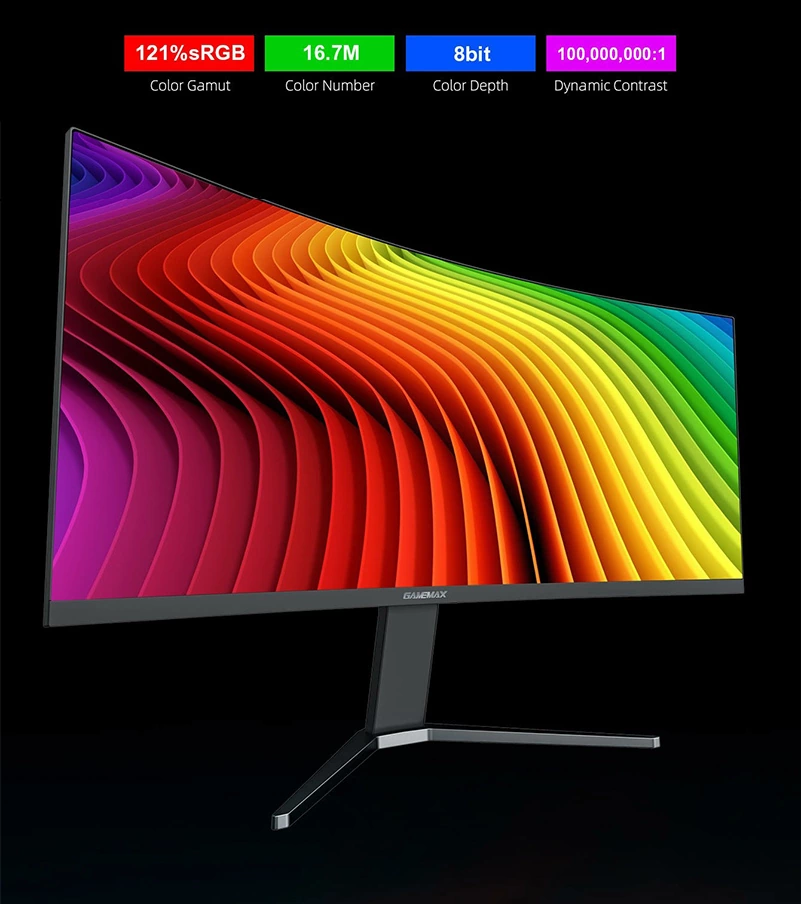 مانیتور گیم مکس GAME MAX GMX34CKXQ