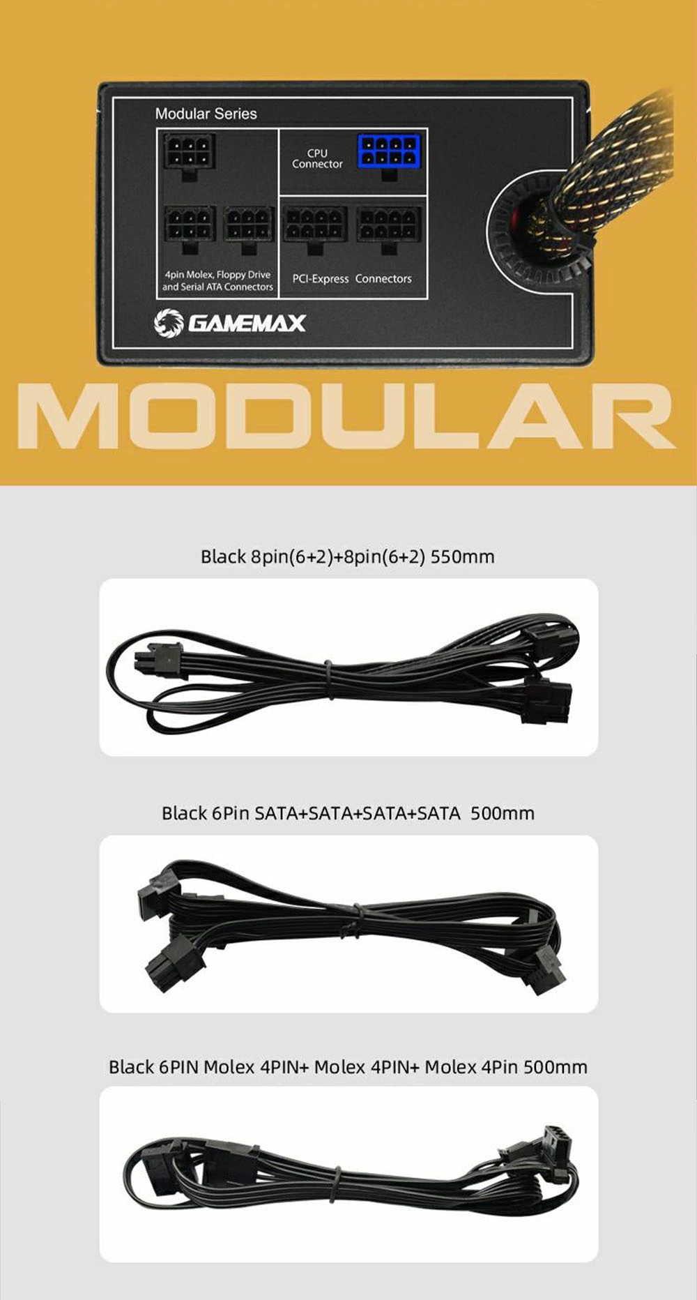 پاور - منبع تغذیه گیم مکس Gamemax GM 700