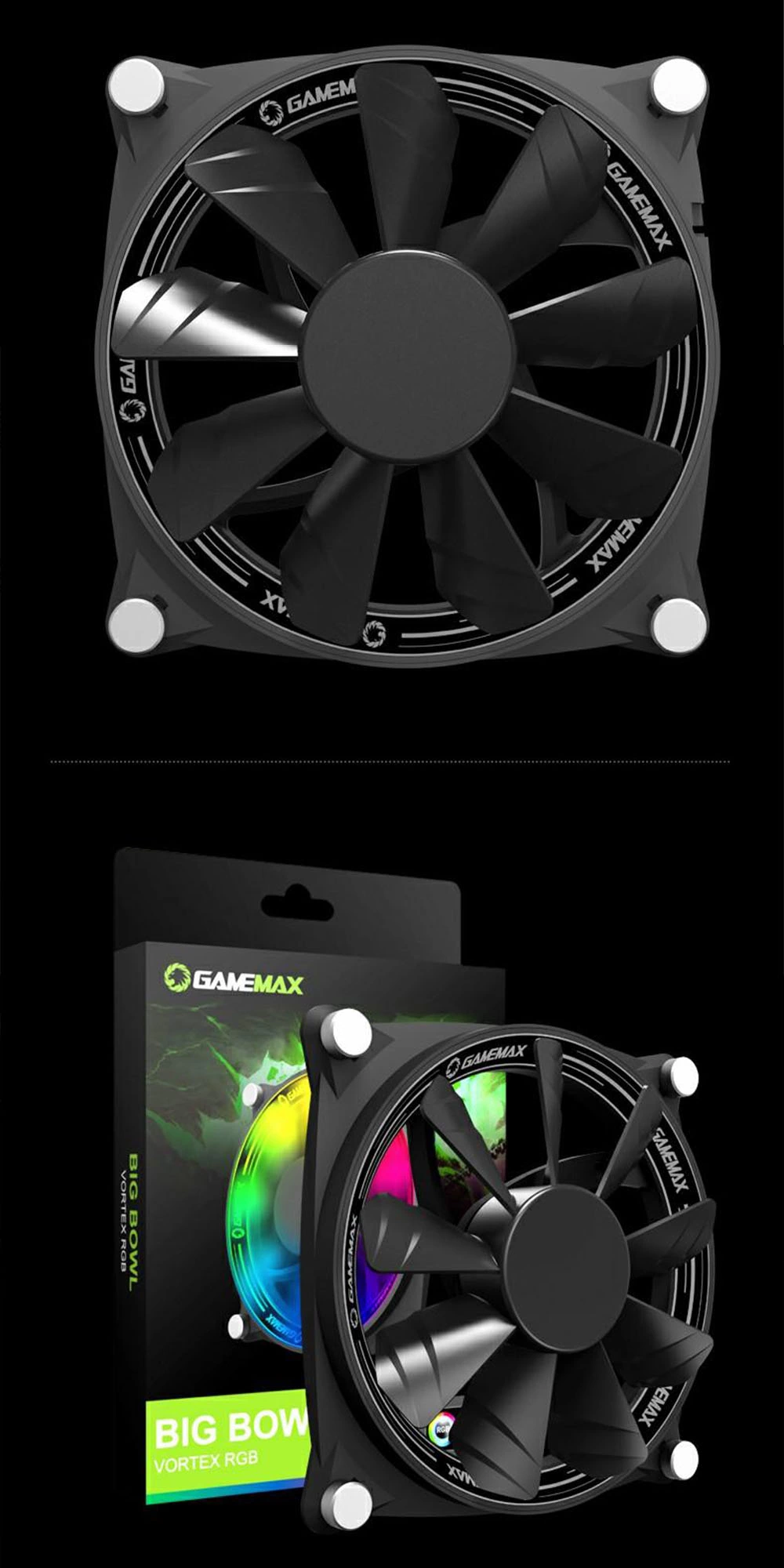 فن کیس گیم مکس Gamemax GMX-12-RBB