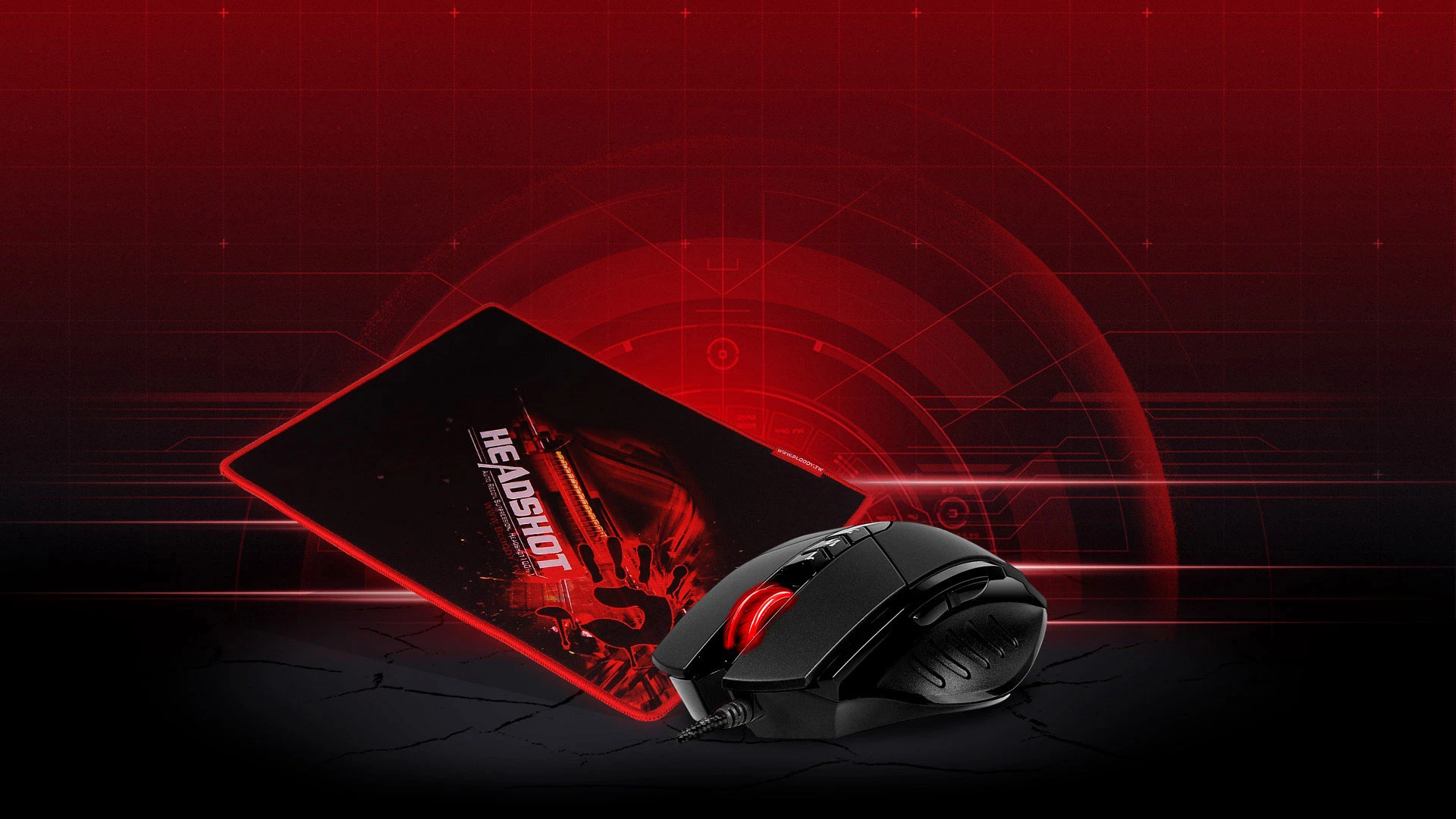 باندل موس و موس پد A4tech Bloody V7M71