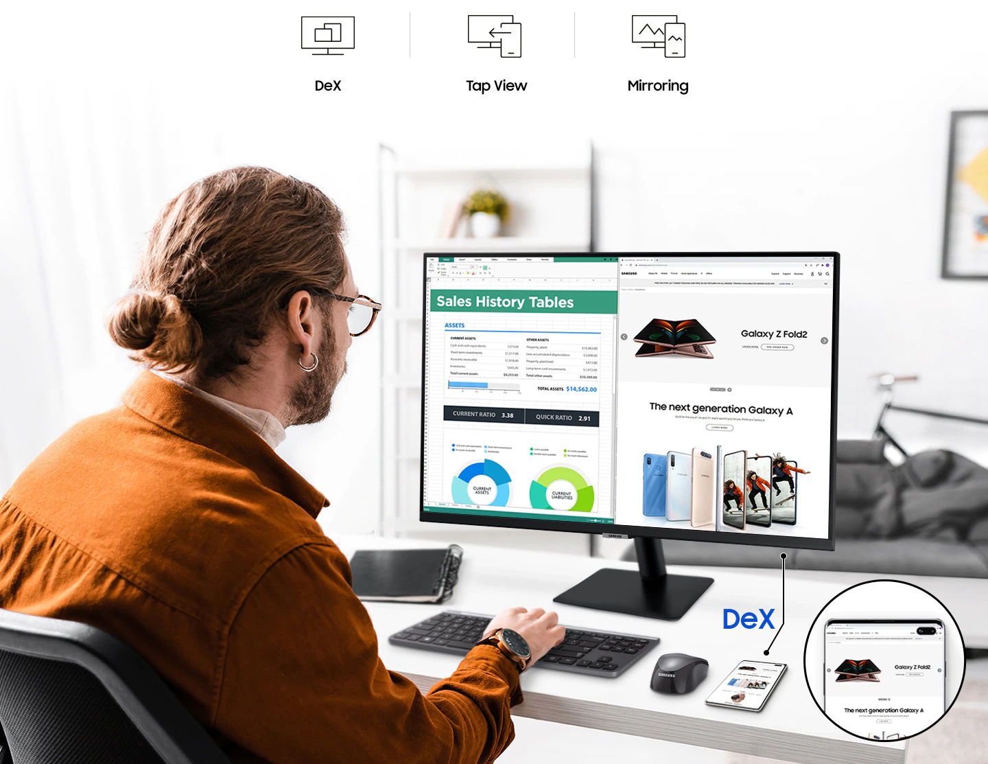 مانیتور سامسونگ Samsung LS32AM700UEXXS سایز 32 اینچ مانیتور سامسونگ Samsung LS32AM700UEXXS سایز 32 اینچ