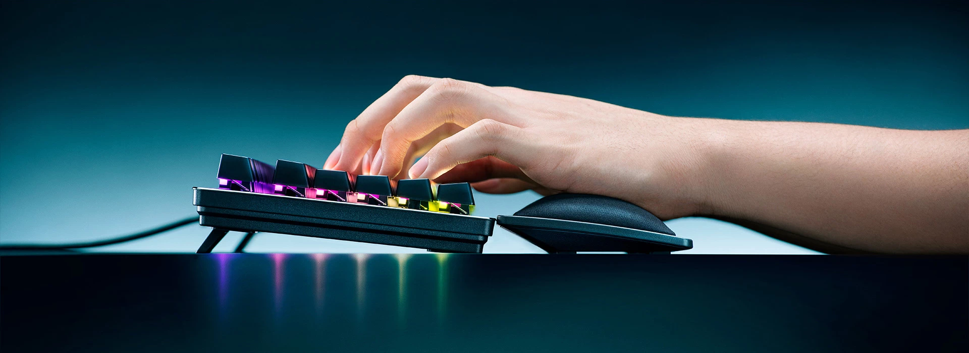 استراحتگاه کيبورد ريزر Razer Wrist Rest Pro