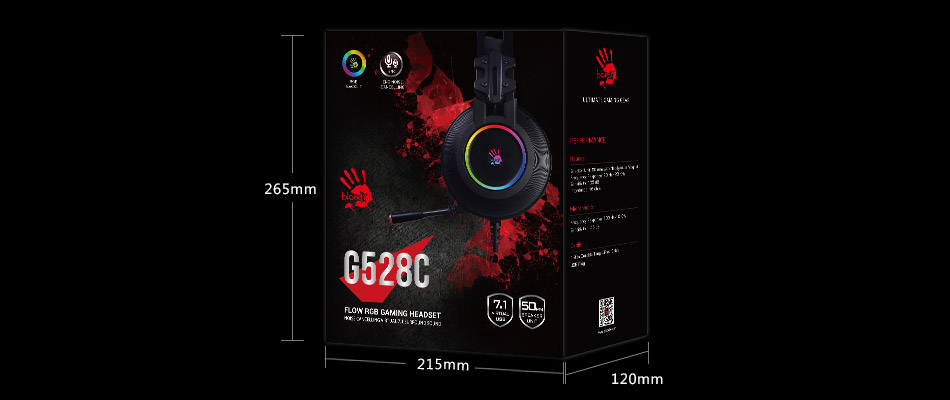 هدست گیمینگ A4tech Bloody G528C