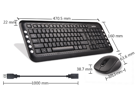 باندل ای فورتک A4TECH 7200F باندل ای فورتک A4TECH 7200F