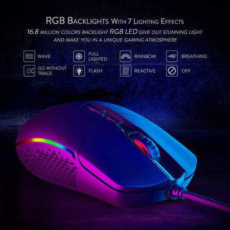 موس گیمینگ ردراگون Redragon INVADER M719