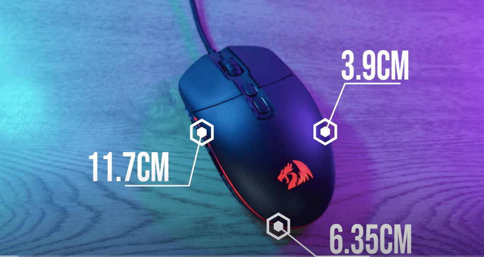 موس گیمینگ ردراگون Redragon INVADER M719