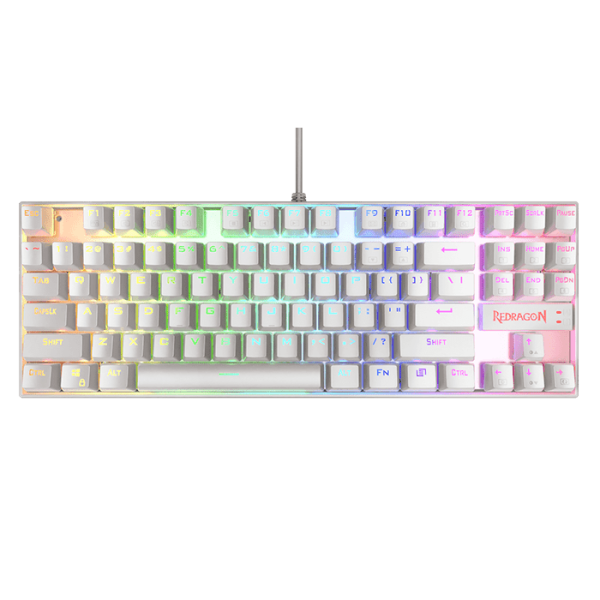کیبورد گیمینگ ردراگون Redragon K552 KUMARA WHITE