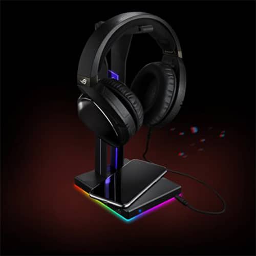 پایه هدست گیمینگ بی سیم Asus ROG Throne Qi
