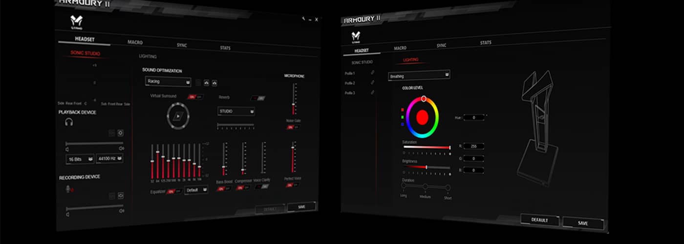 پایه هدست گیمینگ بی سیم Asus ROG Throne Qi