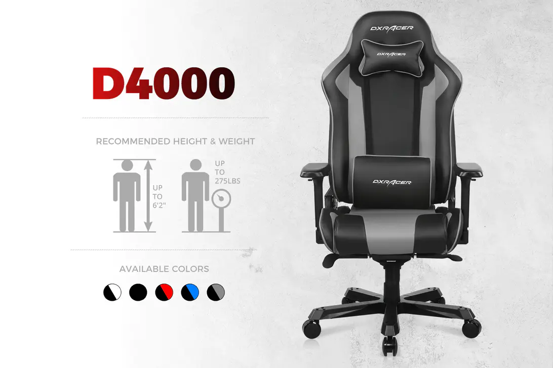 صندلی گیمینگ دی ایکس ریسر سری King مدل OH/D4000/NG