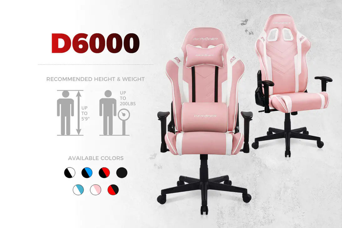 صندلی گیمینگ دی ایکس ریسر سری Prince مدل OH/D6000/PW