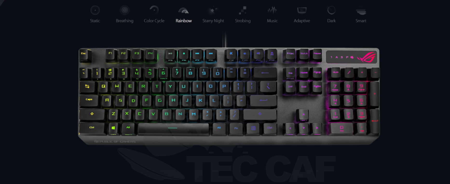 کیبورد گیمینگ مدل ASUS ROG Strix Scope RX کیبورد گیمینگ مدل ASUS ROG Strix Scope RX
