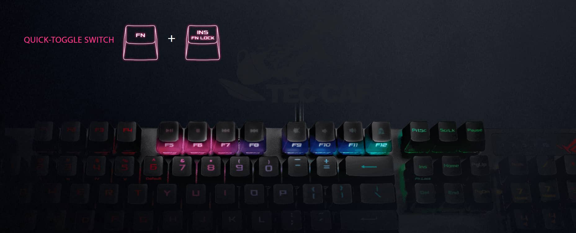 کیبورد گیمینگ مدل ASUS ROG Strix Scope RX کیبورد گیمینگ مدل ASUS ROG Strix Scope RX