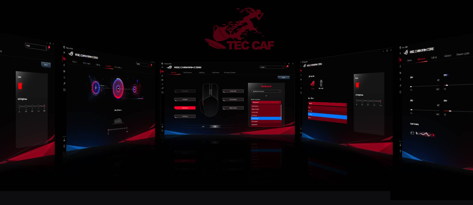 موس گیمینگ ASUS ROG Chakram Core