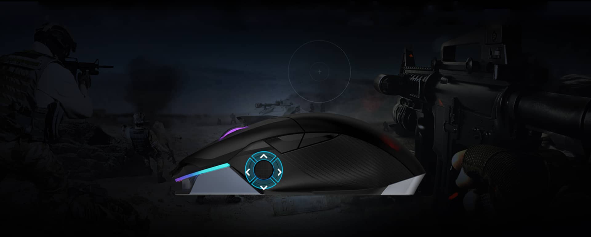 موس گیمینگ ASUS ROG Chakram wireless