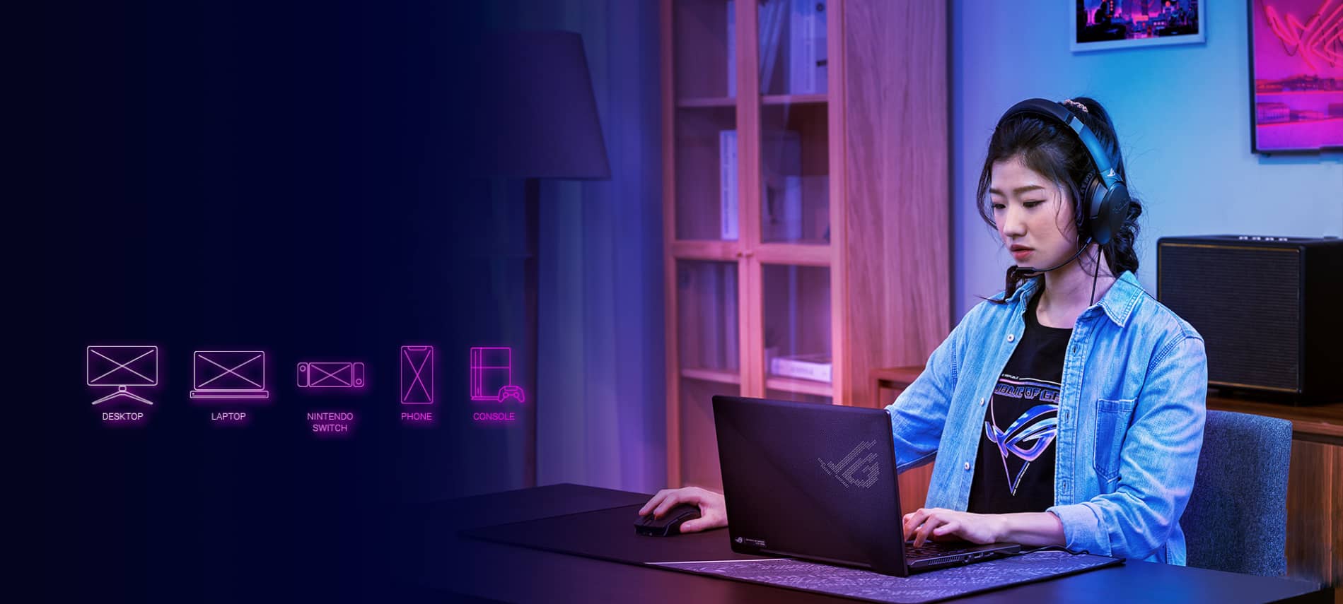 هدست گیمینگ ASUS ROG Strix Go Core