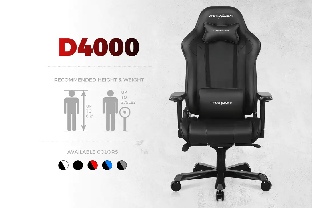 صندلی گیمینگ دی ایکس ریسر سری King مدل OH/D4000/N