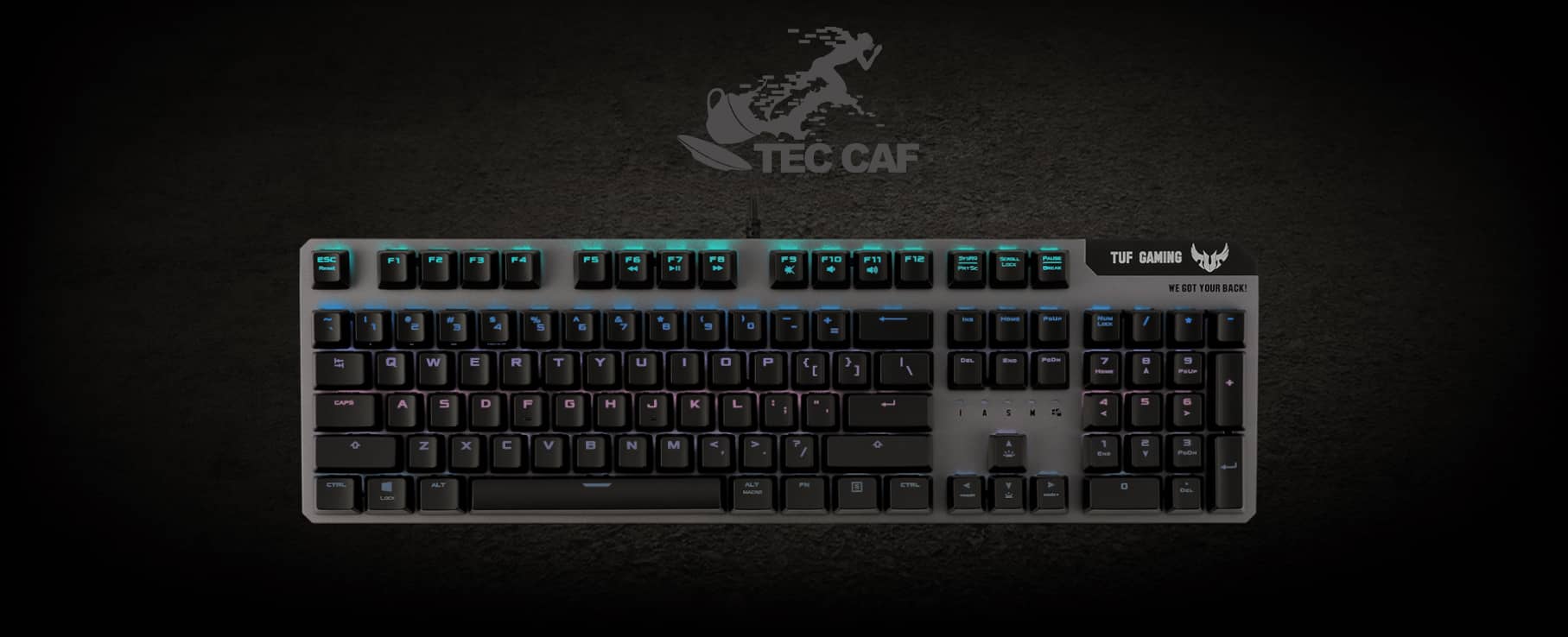 کیبورد گیمینگ باسیم TUF Gaming K7 RGB کیبورد گیمینگ باسیم TUF Gaming K7 RGB