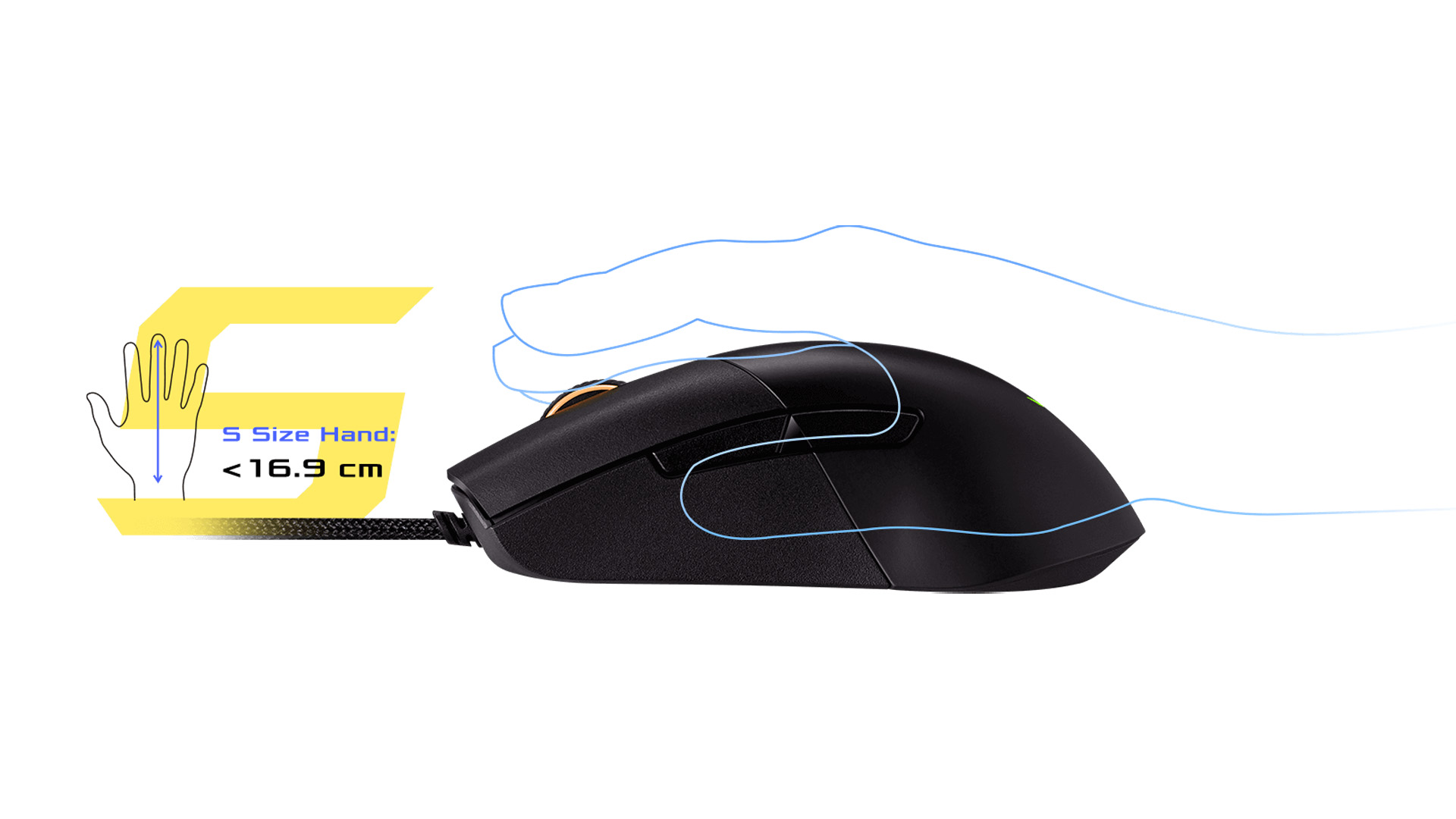 موس گیمینگ باسیم ASUS ROG Keris