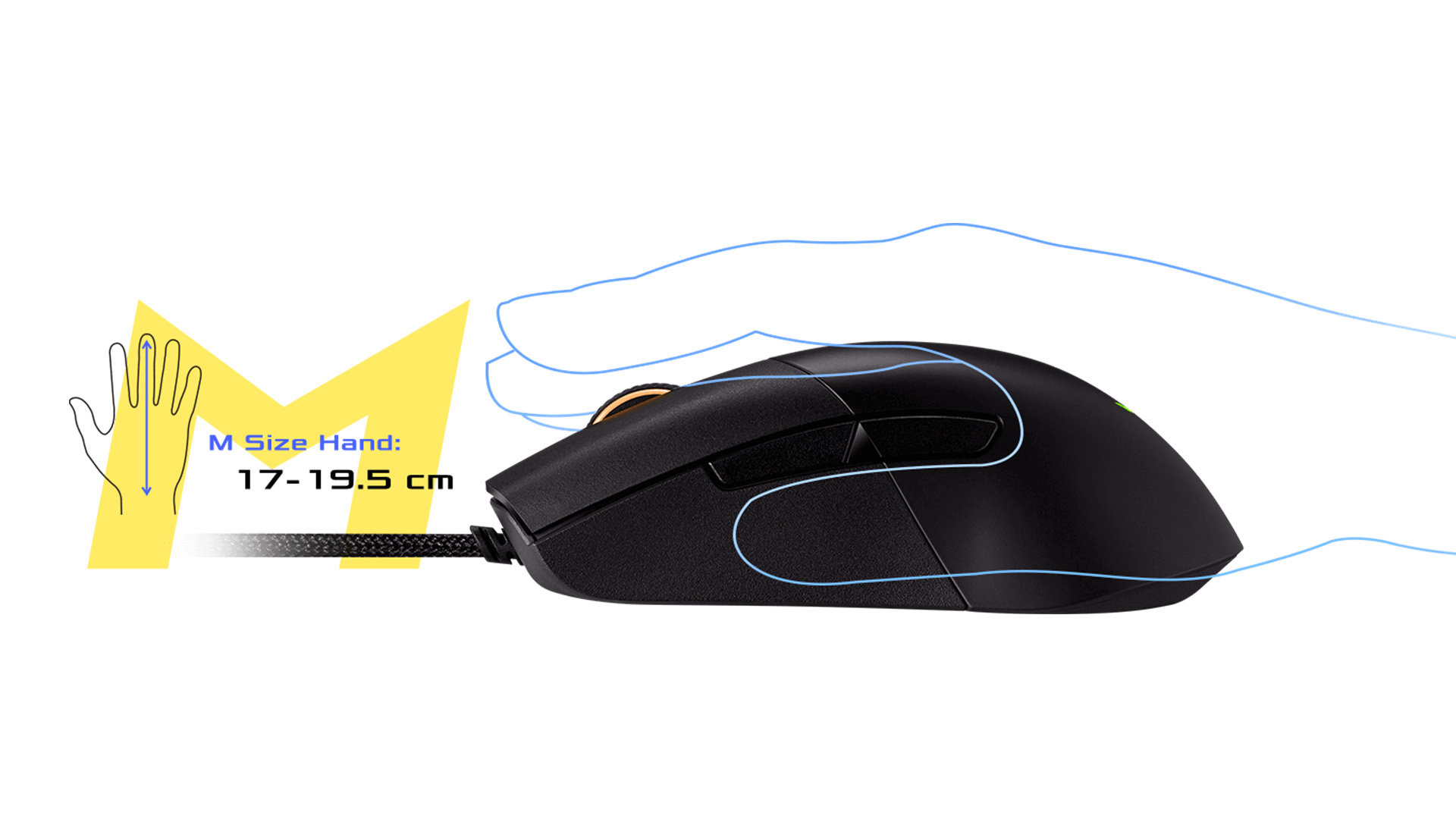 موس گیمینگ باسیم ASUS ROG Keris