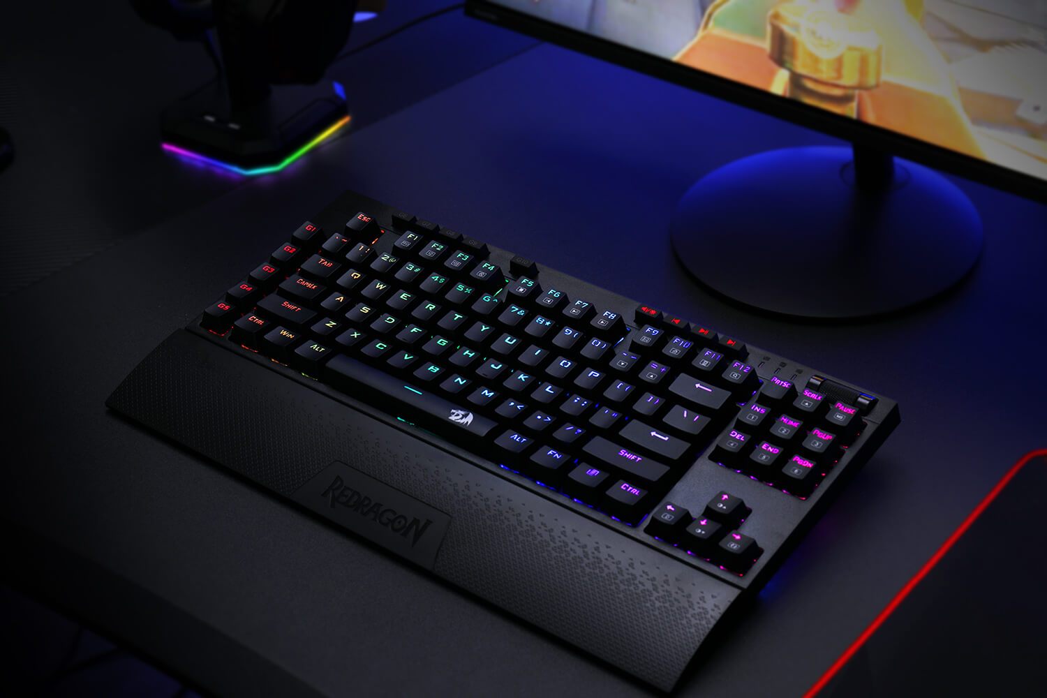 کیبورد گیمینگ ردراگون Redragon VISHNU K596 کیبورد گیمینگ ردراگون Redragon VISHNU K596