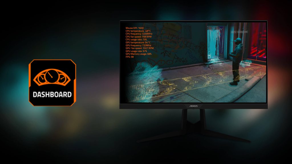 مانیتور گیمینگ آروس AORUS F125F مانیتور گیمینگ آروس AORUS F125F
