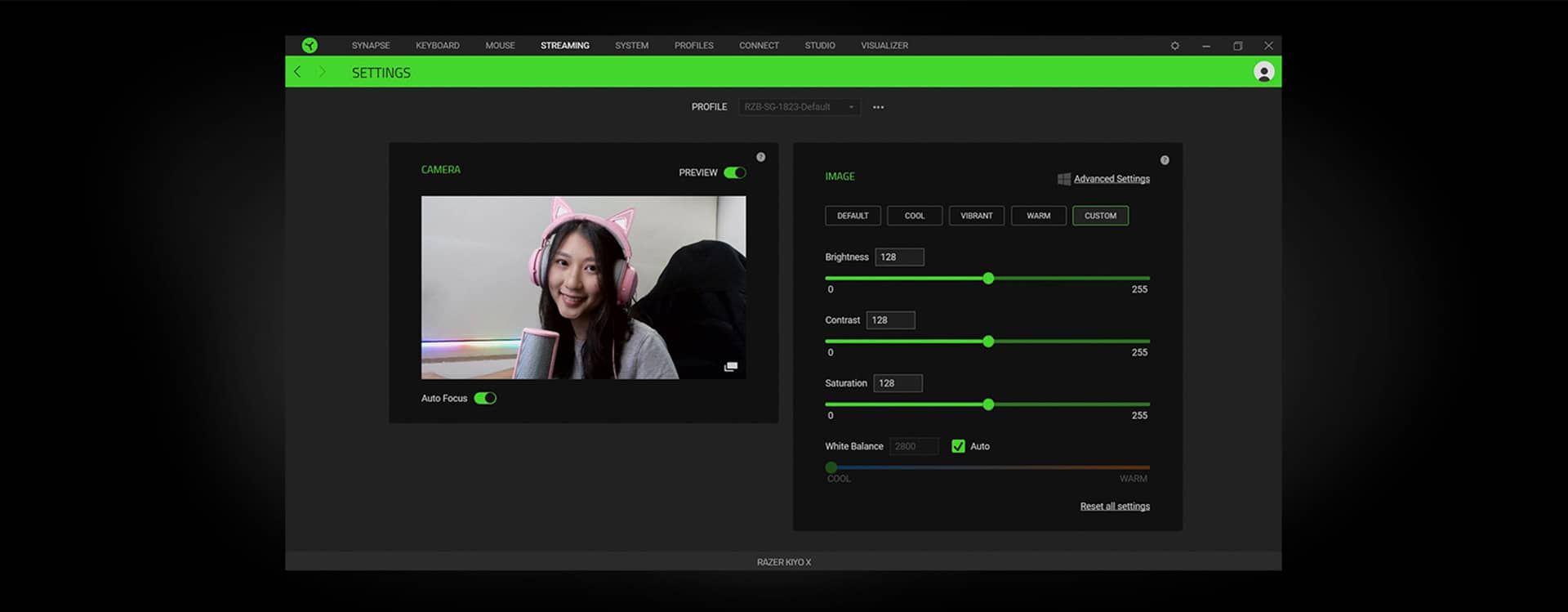 وب کم ریزر مدل Razer Kiyo X