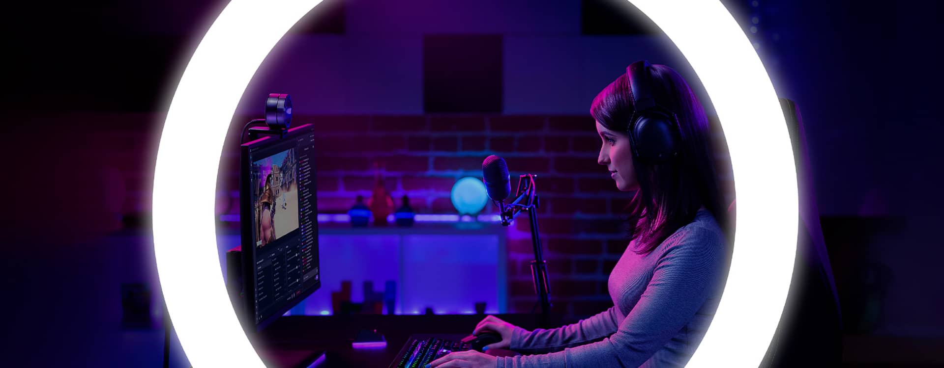 وب کم ریزر مدل Razer Kiyo X