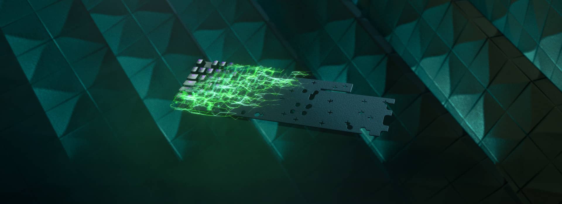 کيبورد گیمینگ ريزر مدل RAZER Huntsman V2 Red Switch