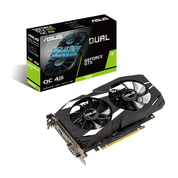 کارت گرافیک ایسوس ASUS Dual GeForce GTX 1650 OC edition