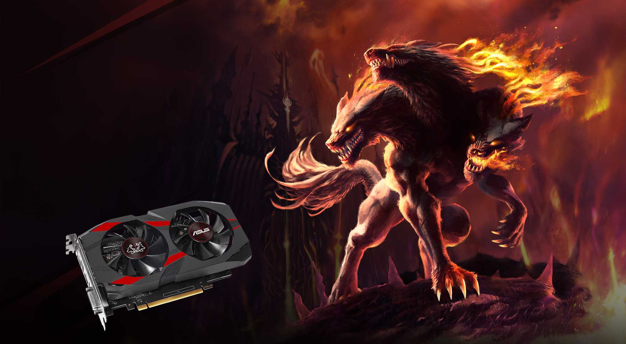 کارت گرافیک ایسوس ASUS Cerberus GeForce GTX 1050 Ti Advanced Edition